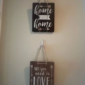 Home Decor Signs - 2 pack